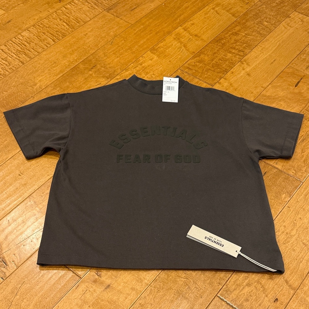 Fear of God Essentials Kids Tee - Dark Brown